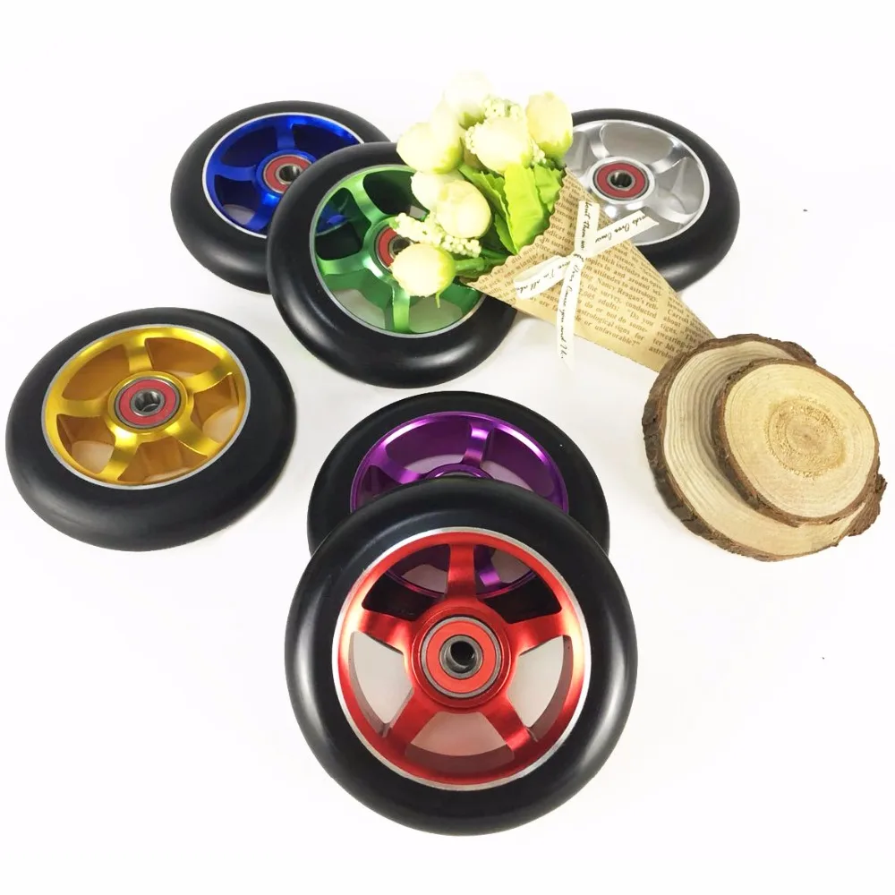 2 шт. высокоэластичные детали для подшипников 100 А|speed skates wheels|100mm scooter wheelsscooter wheel |