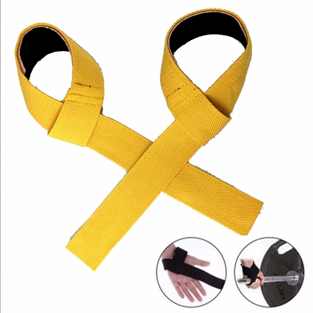 

2 pcs Anti-skid Hand Wrist Pad Belt Straps Weightlifting Wrap Gym Crossfit Bar Support Lifting ZHILI