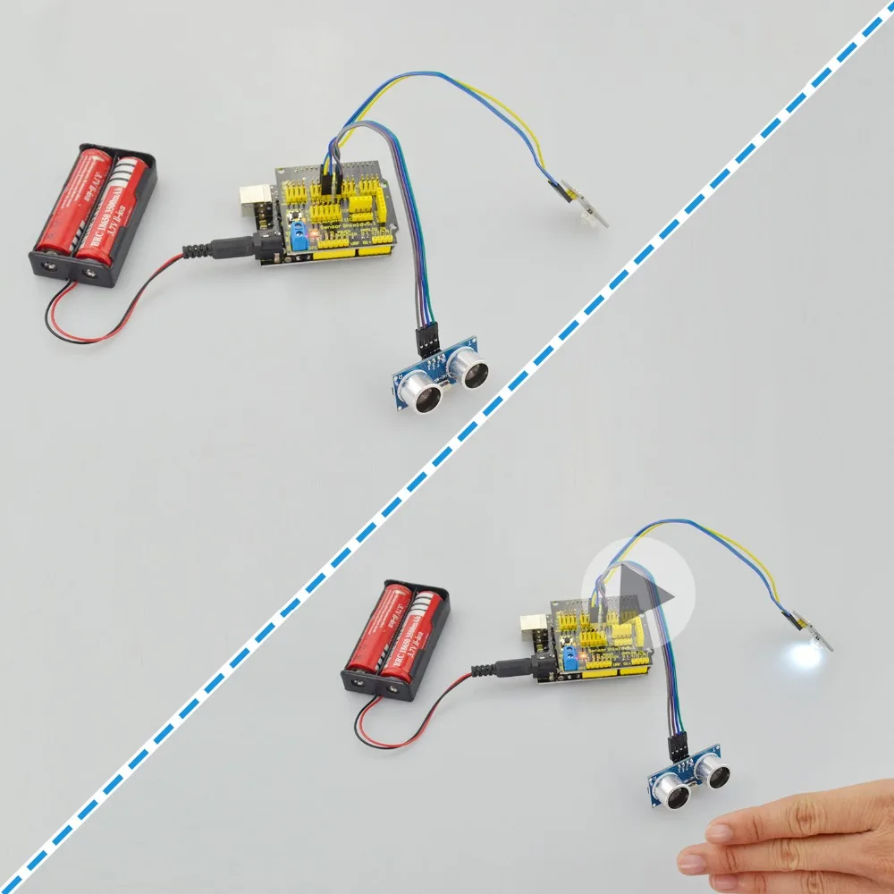 Датчик стартовый комплект(UNOR3+ Щит V5) для Arduino UNOR3 проект W/Подарочная коробка+ PDF(онлайн