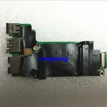 Для Dell Vostro 3300 V3300 DC Вход сим-карты USB LAN плата гнезда для подключения внешнего источника постоянного тока 05G3D5 5G3D5