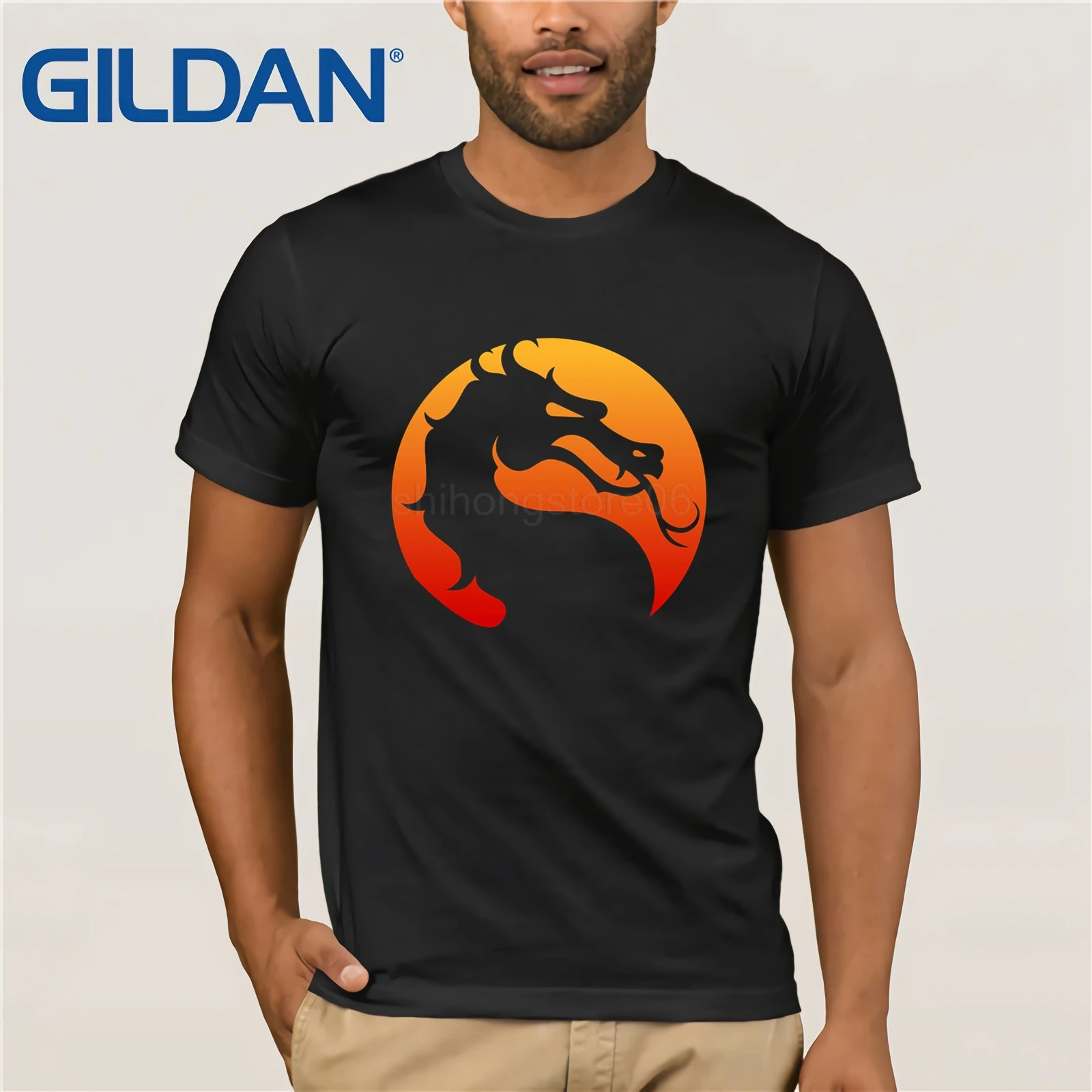 

GILDAN Mortal Kombat Logo T Shirt