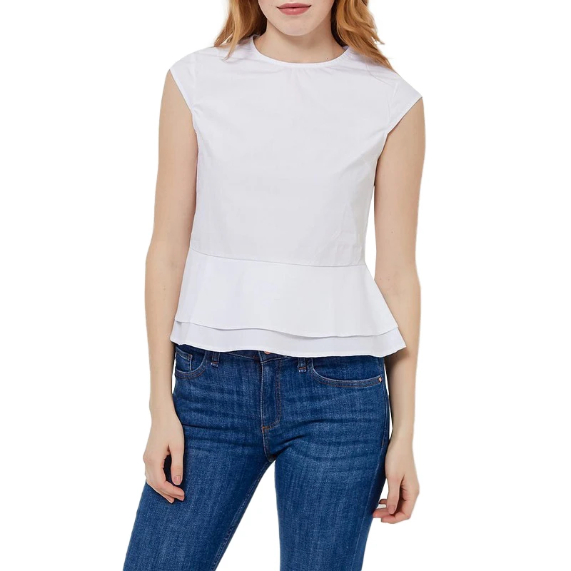 Blouses & Shirts MODIS M181W00627 woman blouse shirt blusas for female TmallFS Blouses & Shirts MODIS M181W00627 woman blouse shirt blusas for female TmallFS