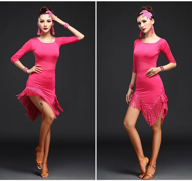 DB24056 latin dance dress-12