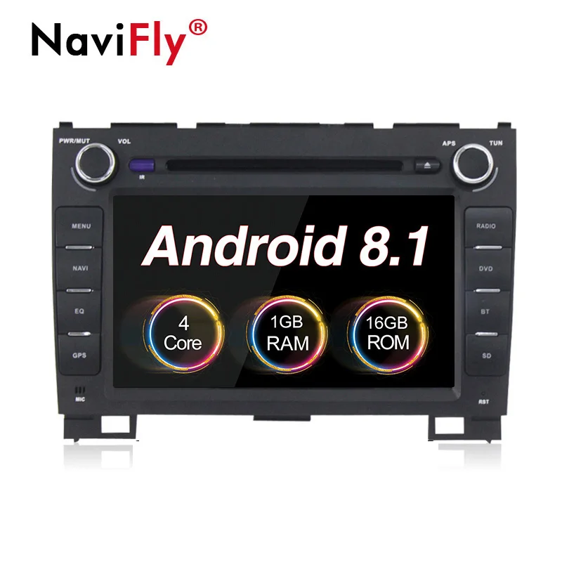 

NaviFly 2 din car audio gps Car Stereo Player for Great Wall Hover H3 H5 with android 8.1 system wifi bluetooth radio navigation
