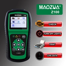 OBD2 OBD Automotive Scanner Diagnostic-Tool Maozua Z100 Auto Fault Code Reader for Car Diagnostics Diagnostic tool PK AL519