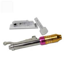 Мезотерапия безинъекционная Косметическая пушка с высоким давлением без необходимости распыления Мезотерапия удаление морщин гиалуроновая шприц-ручка+ 3 ампула