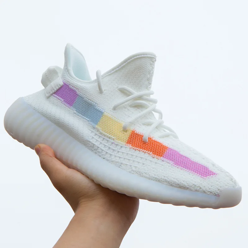 

Coconut Shoes Spring 2019 New Air-permeable Mesh Running Shoes Outdoor Hollow Reflective Portable sneakers for Men and Women