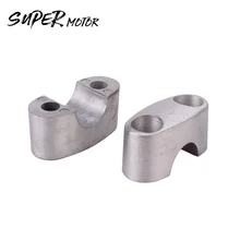 1 пара мотоцикла с ЧПУ руль из алюминиевого сплава ручка бар стояк зажимы 7/" 22 мм для YAMAHA SR400 HONDA CB400