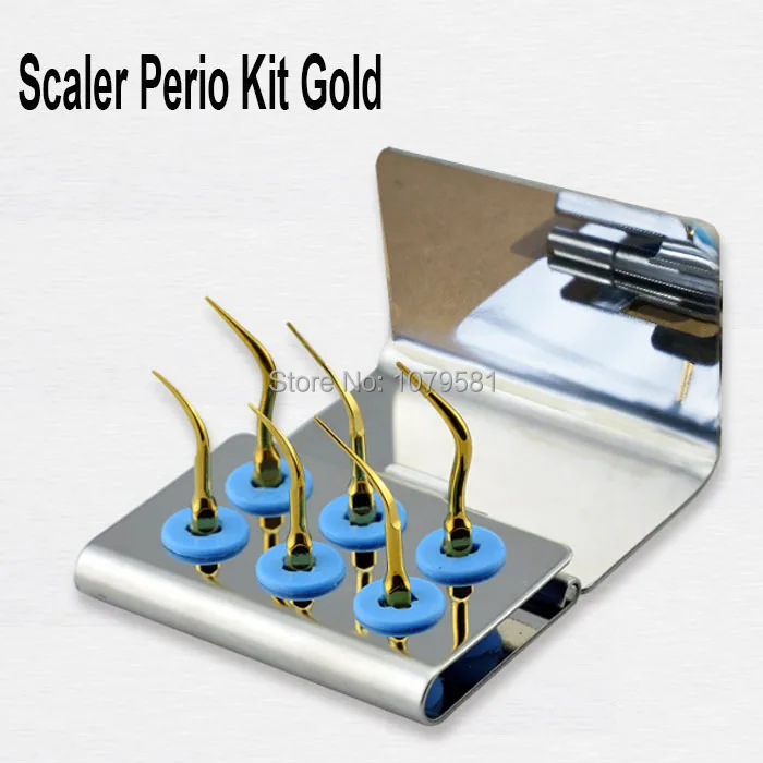 

1 set EPKG Avoid cross infection Perio scaling tip ersonal dental scaling and treatment kit only for you dental periodontic