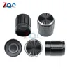10 pcs Noir Volume Boutons de Commande Rotatifs Pour 6mm Dia Knurled Arbre Potentiomètre 14x16mm ► Photo 1/6