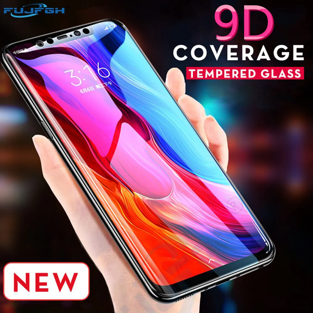 

9D Full Cover Tempered Glass For Xiaomi Redmi Note 7 5 6 Pro Protective Glass Redmi 4X 5 Plus For 7 6 Pro S2 GO Screen Protector