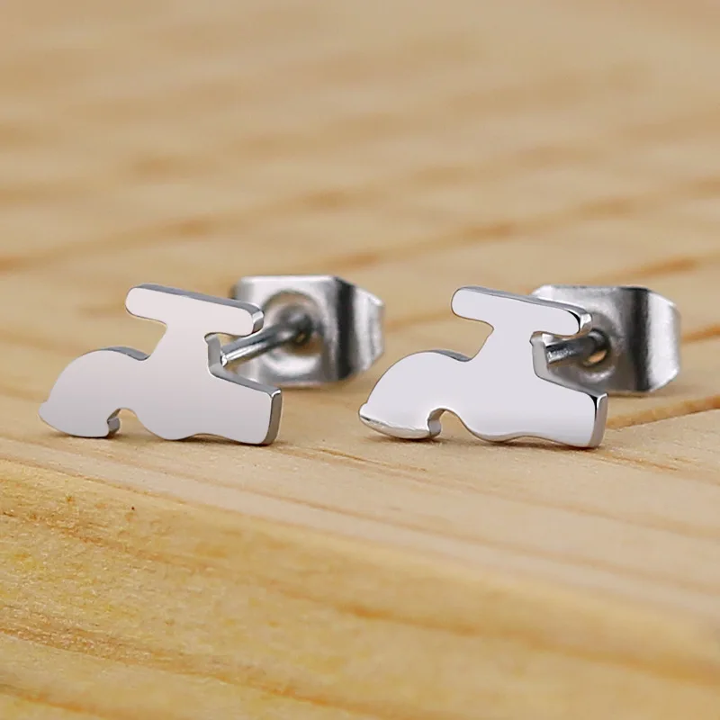 steel earrings