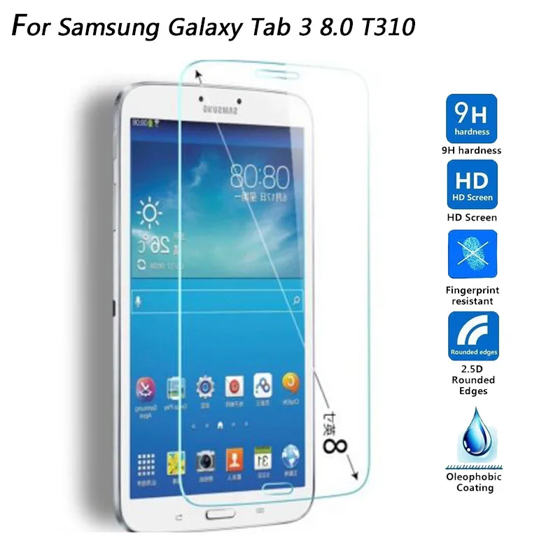 

Tempered Glass For Samsung Galaxy Tab 3 Tab3 Lite 7.0 8.0 10.1 T310 T311 P5200 P5210 P5220 T111 Screen Protector Protective Film