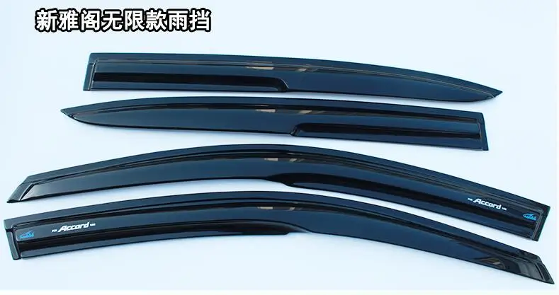 For Acura TSX Sedan 2008-2014 Window Visors Side Sun Rain Guard Vent Deflectors