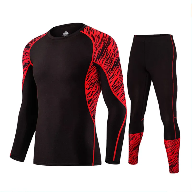 Компрессионная одежда для тренировок мужская. Облегающая форма для тренировок. Набор для бега. Lidong спортивная одежда. Костюм йоги мужской обтягивающий.