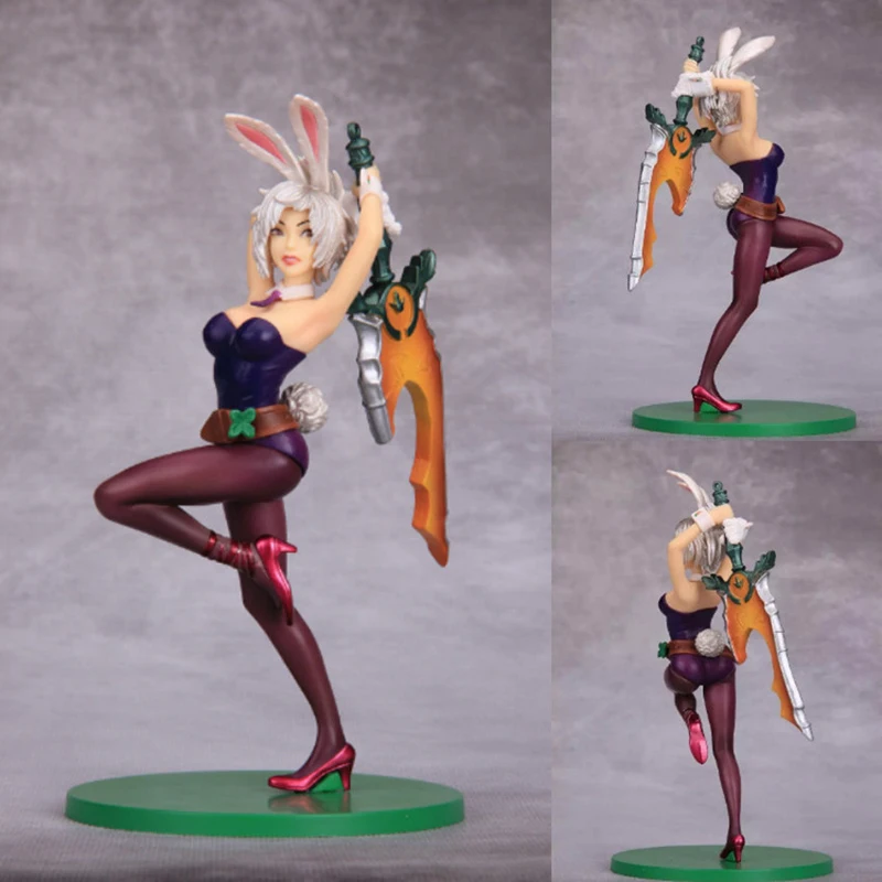 

Game Riven PVC Figure Bunny Girl 18.5cm toys Great quality In STOCK Christmas Anime Action Figure Gift