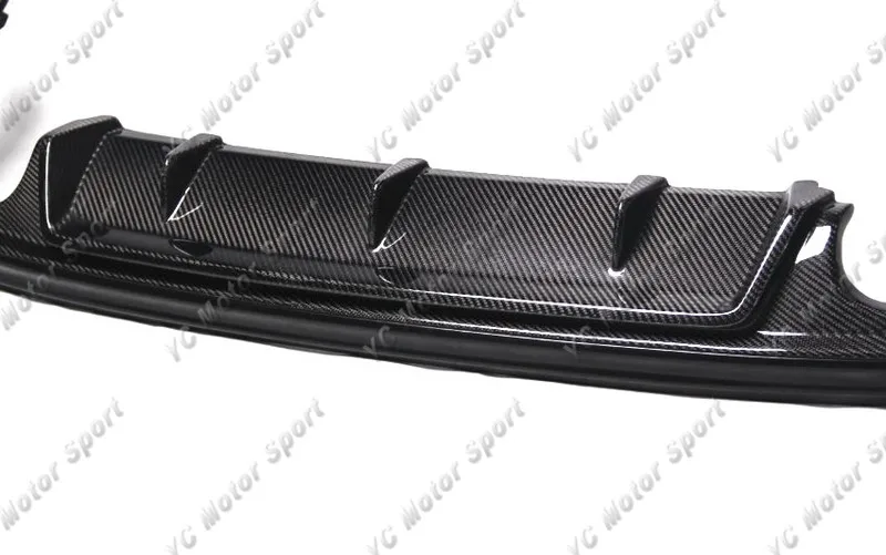 2013-2015 Lexus IS F Sport Sedan AIMGAIN Style Rear Lip Diffuser CF (2)_