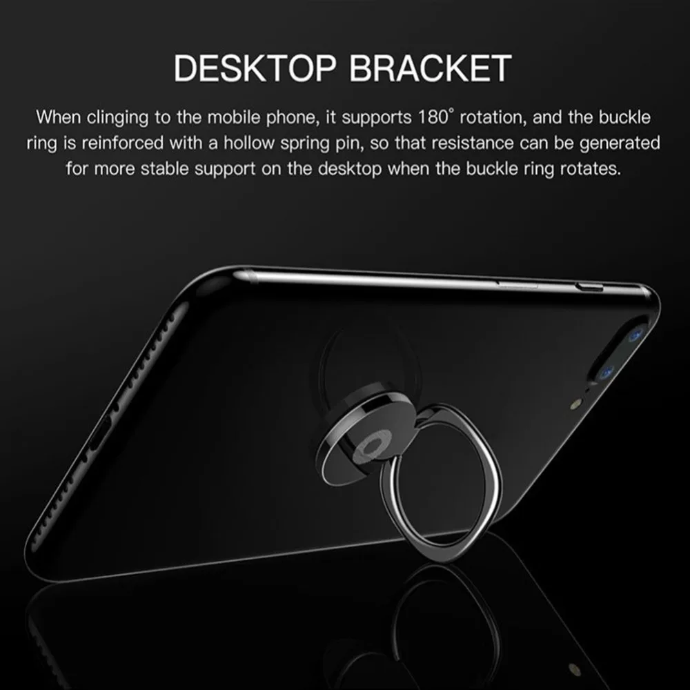 Mini Dashboard Car Phone Ring Holder Magnet Magnetic Phone Holder Universal for iPhone for Samsung for Xiaomi GPS Bracket Stand