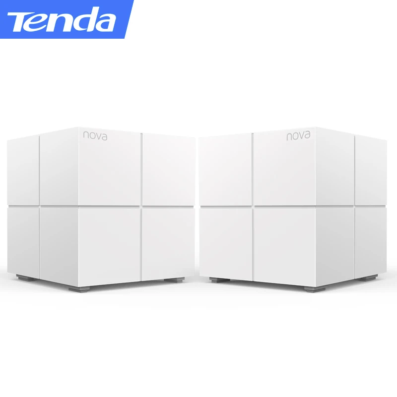 Tenda Nova MW6 2pcs сетки Беспроводной Wi Fi роутера ретранслятор с двухдиапазонной 2 4 г/5 0 г