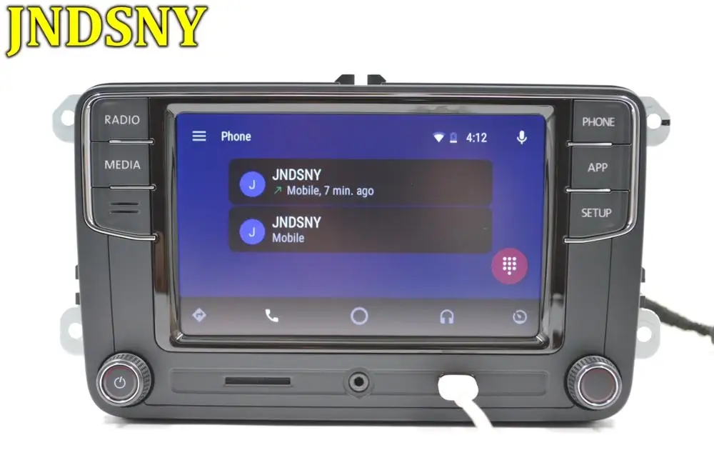 JNDSNY Android Авто CarPlay R340G RCD330G Noname RCD330 Plus MIB радиоприемник для VW Golf 5 6 Jetta CC Tiguan Passat Polo RCD510 RCN210