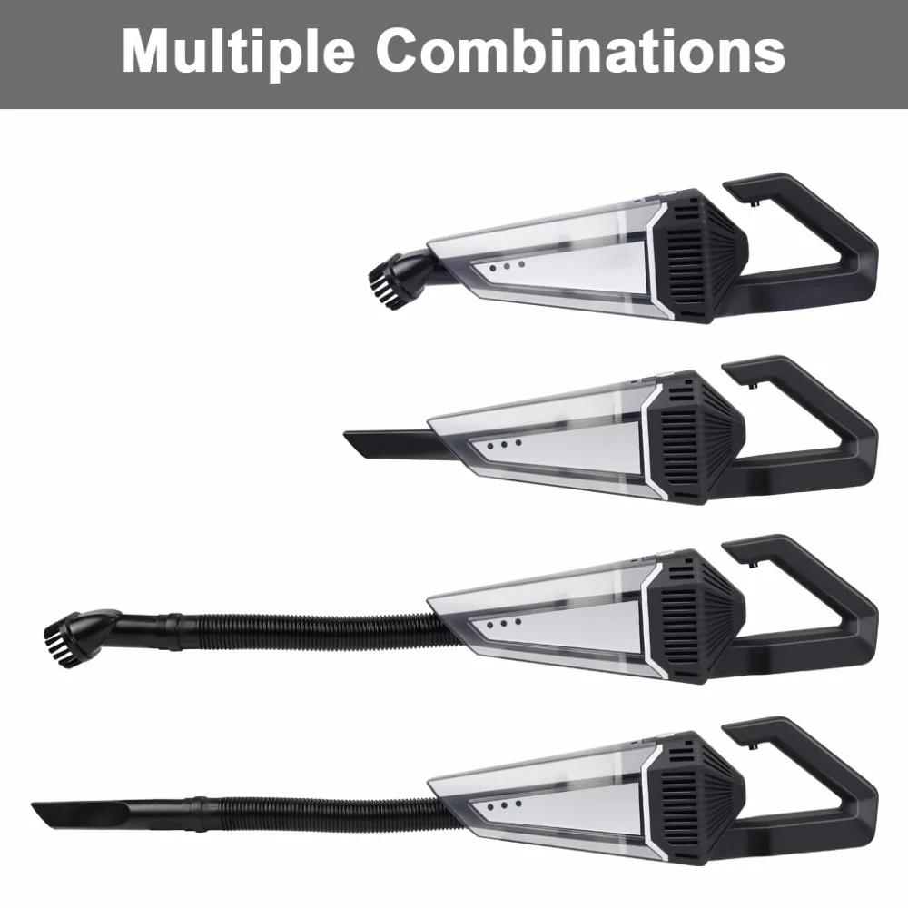 Cena Odkurzacz 4500Pa bardzo duża siła ssąca bateria bezprzewodowa odkurzacz akumulatorowy pył czysty Wet Dry podwójne zastosowanie do domu i samochodu