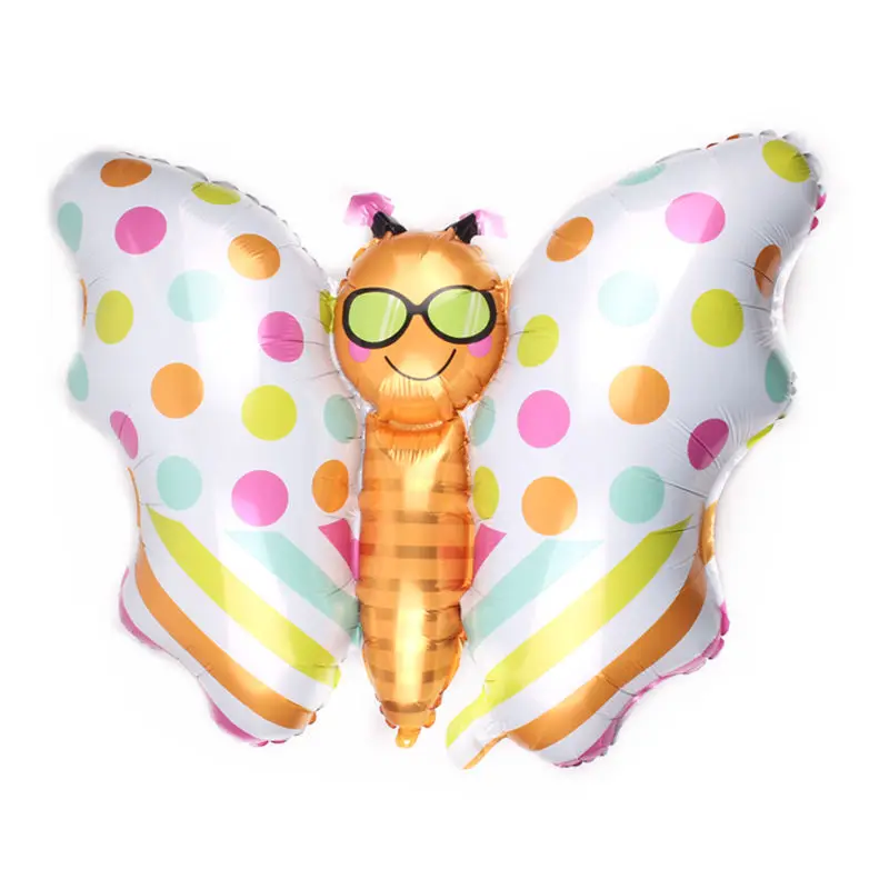 

XXPWJ New butterfly shape aluminum balloon wedding party baby birthday decoration balloons High-quality T-101