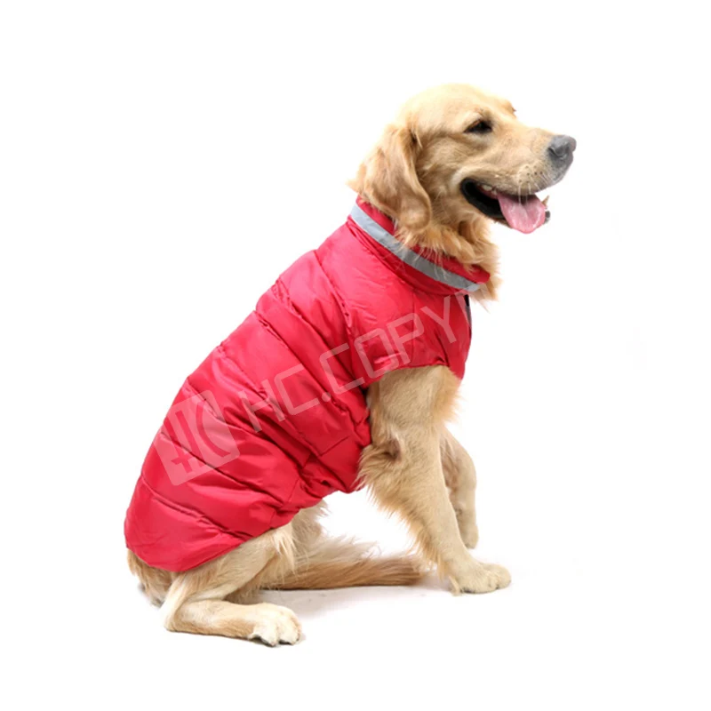Small Dog Pet Clothes Winter Padded Coat Vest Fleece Down Jacket Puppy