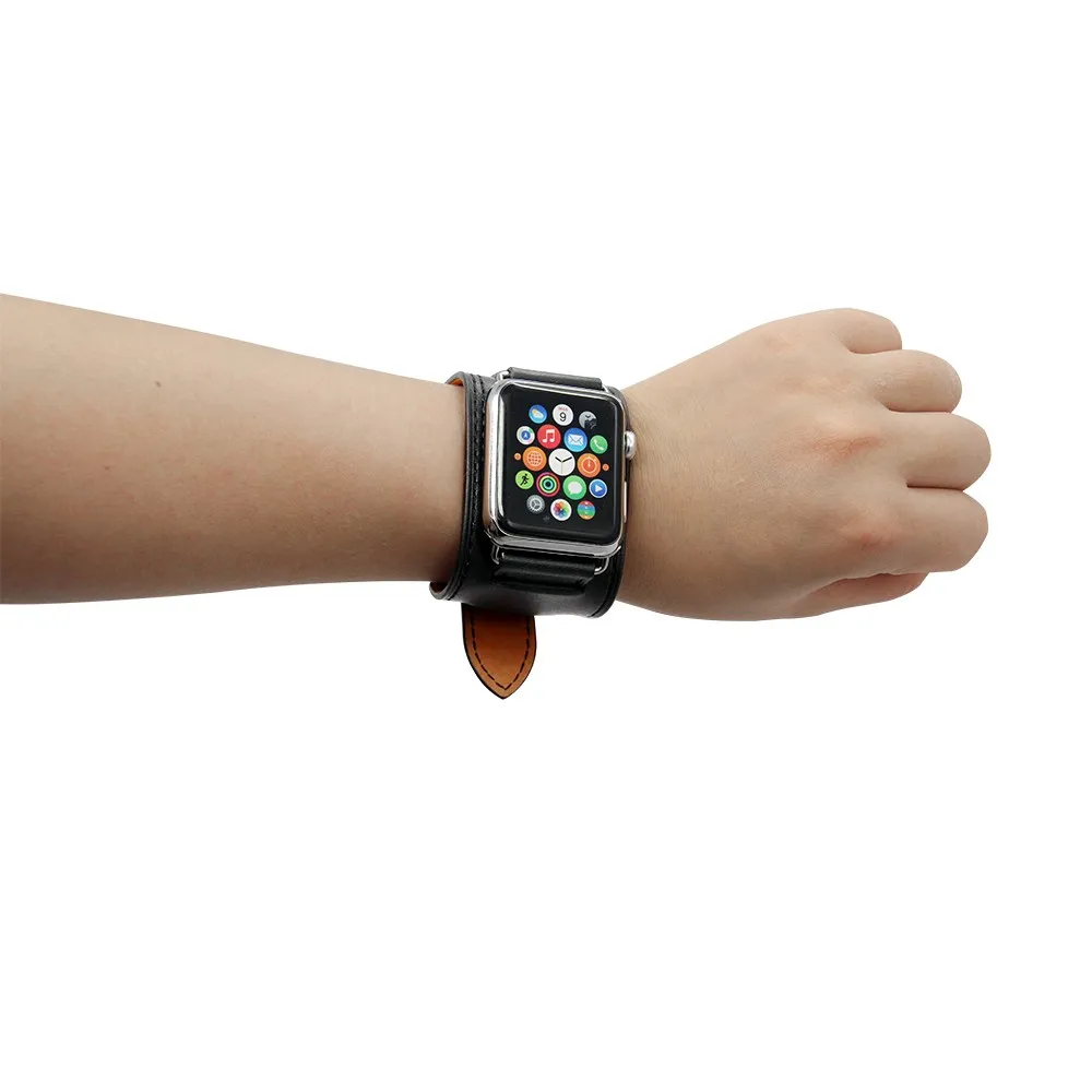 Apple Watch Cuff bracelet Black 2