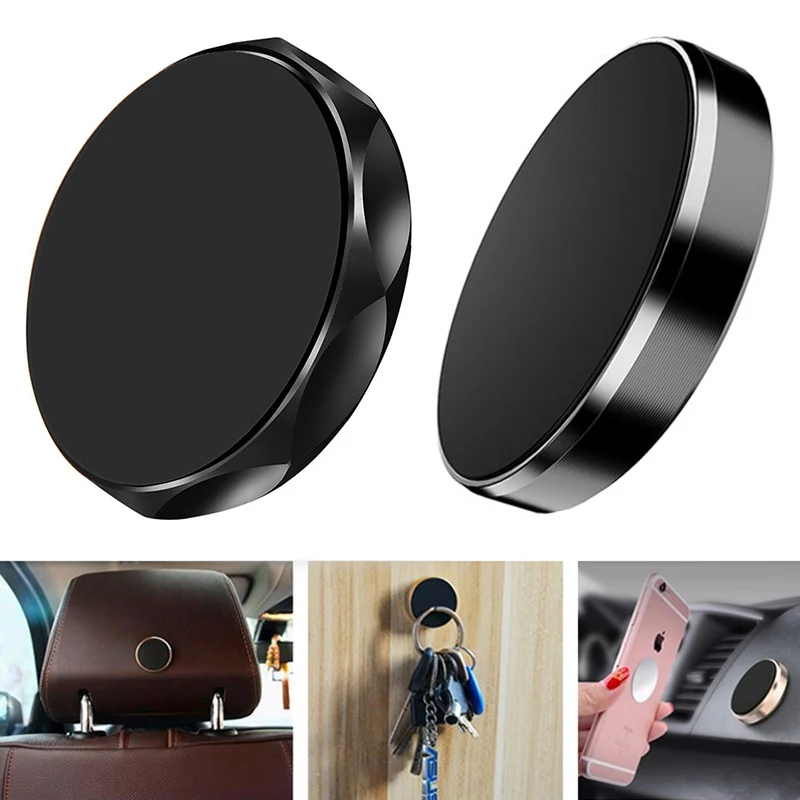 

Universal Magnetic Dashboard Car Phone Holder Stand Mobile Phone Desktop Wall Mount Support For iphone Xiaomi With Metal Plate