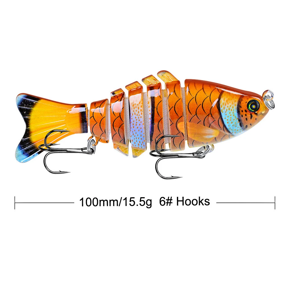 10cm 15.5g 1pcs Wobbler Fishing Lure Sea Pike Fish Lure Swimbait Crankbait  Isca Artificial Bait With Hook Fishing Tackle Pesca - AliExpress