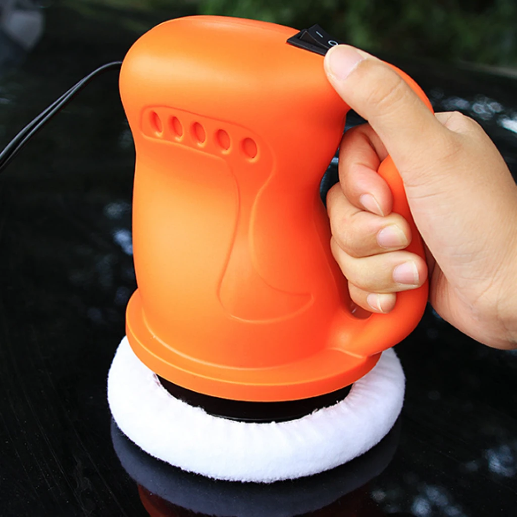 Perfeclan Car Polishers Portable Waxing DC12V 36W Waxer/Polisher,Orange
