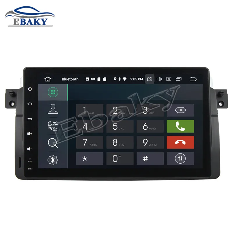 Flash Deal NaviTopia 9inch 4GB RAM 64GB ROM Octa Core Android 9.0 Car DVD Radio for BMW E46/M3(1998-2005) with GPS/WIFI/Bluetooth 18
