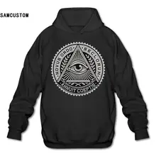 SAMCUSTOM стиль для мужчин s толстовки и без карманов свитшоты Illuminati 3d принт модная Толстовка для мужчин