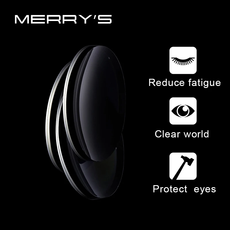US $28.98 Merrys Polarized Series 156 161 167 Prescription Cr39 Resin Aspheric Glasses Lenses Myopia Sunglasses Lens Coating Uv400