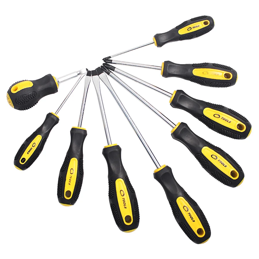 Hand tool 9 in 1 Screwdriver Set Multifunction Repair Tools Screwdrivers Kit Home Useful Multi
