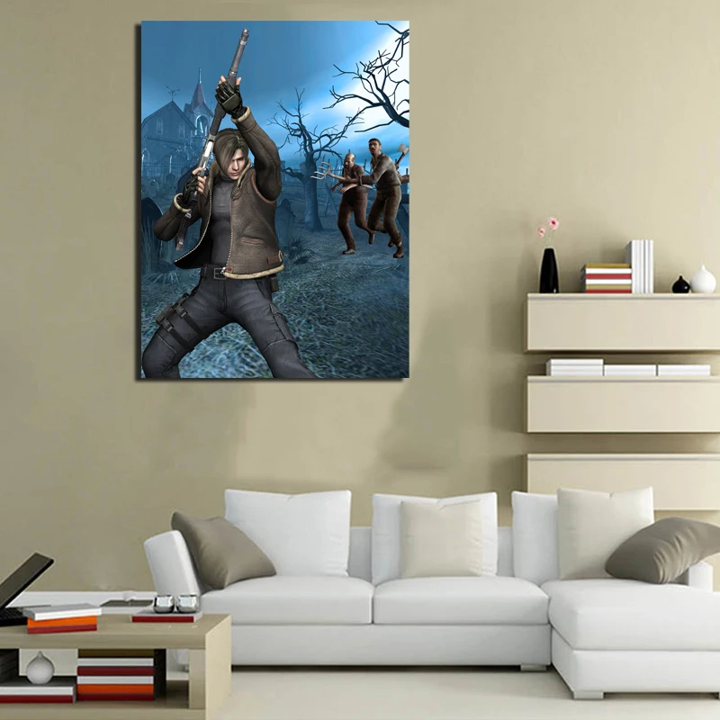 

Evil Resident 4 Generator Canvas Painting Prints Living Room Artwork Home Decoration Modern Wall HD Art Painting Posters Picture