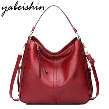 

2019 New Women Large-capacity Handbag Fashion Ladies Messenger Bags Leather Shoulder Bag Female Crossbody Bag For Women Tote