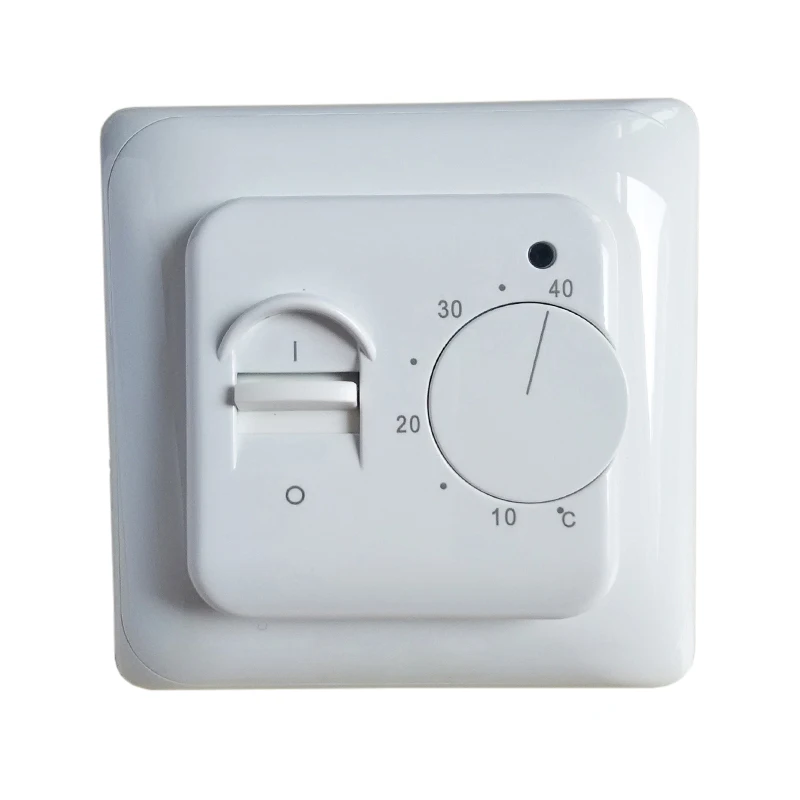 

MINCO HEAT 2pcs Electric 220V 16A Mechanical Manual Floor Heating Thermostat Warm Floor Temperature Controller