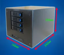 4 дисков NAS шасси, главная/мини/Сеть/хранения/home/видео/server/Hot Plug Шасси