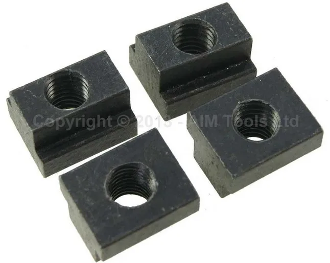 

4PCS TEE Nuts Machine Milling Working Table Fixing T Bolts 12mm