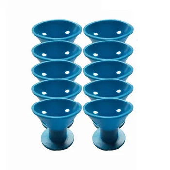 

10PCS Mini Lovely Mushroom Shape Hairstyle Roller DIY Silicone Women Sleeping Hair Curler Girls Beauty Styling Makeup Tools