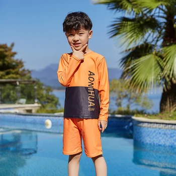 

Kids Swimwear Boys Swimsuit Minions Batman Swimming Children Sport UPF50+ Beachwear Baby Bathing Suit With Swimming Hat