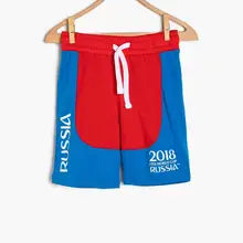 Koton kids Красный мужской ребенок Кубок мира печатный вид