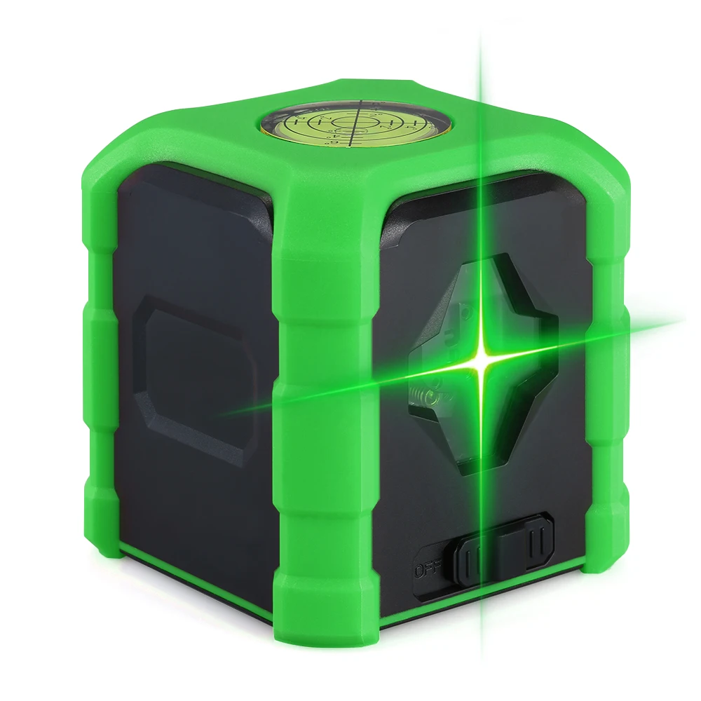 

Mini Red Green Laser Level Quick Self-leveling Laser Leveling Device Shake-proof Horizontal Vertical Cross Line Laser Level