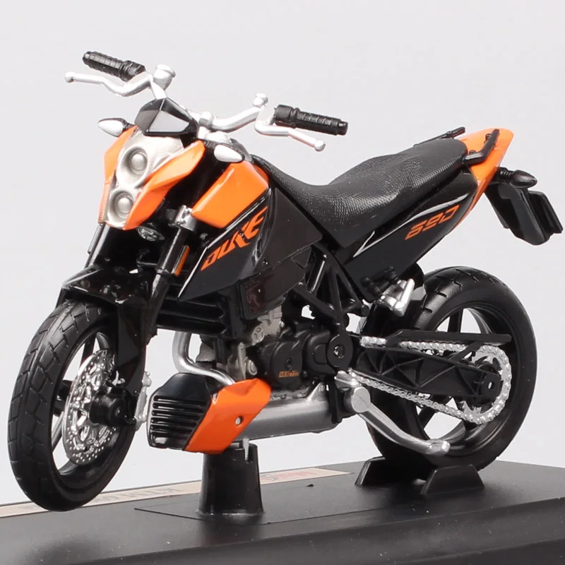 1 18 Maisto 690 Duke III Супермото эндуро уличный истребитель масштаб мотовездеходы литая
