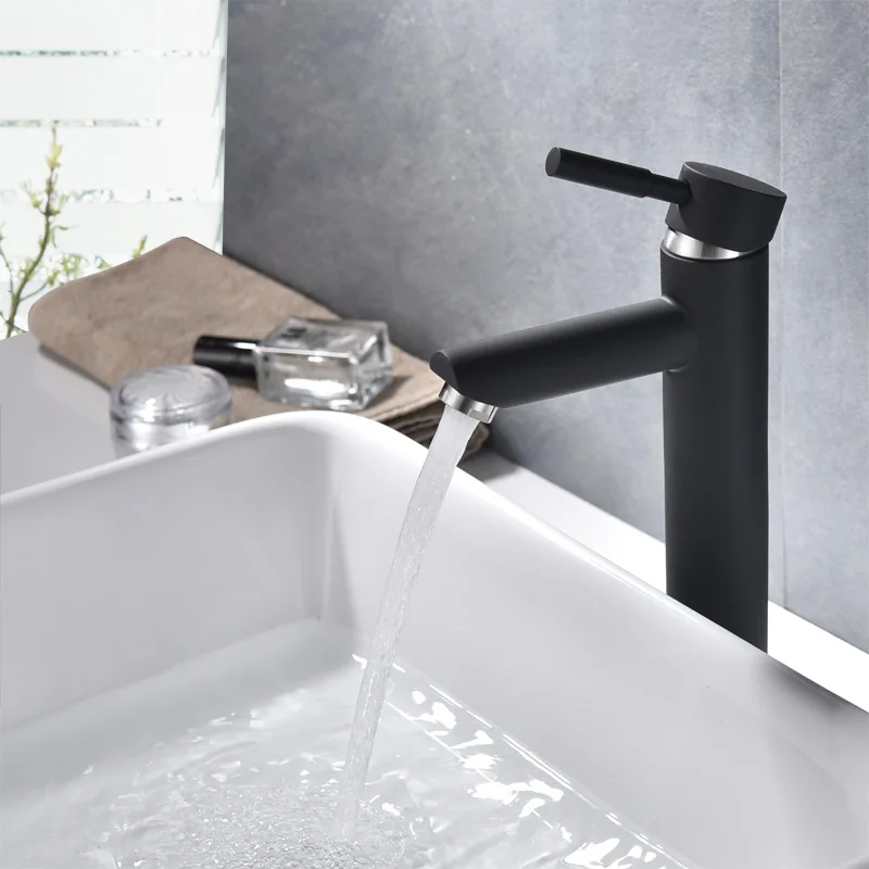 

304 stainless steel paint spray color black white Taiwan Basin wash basin faucet kitchen cooling plate