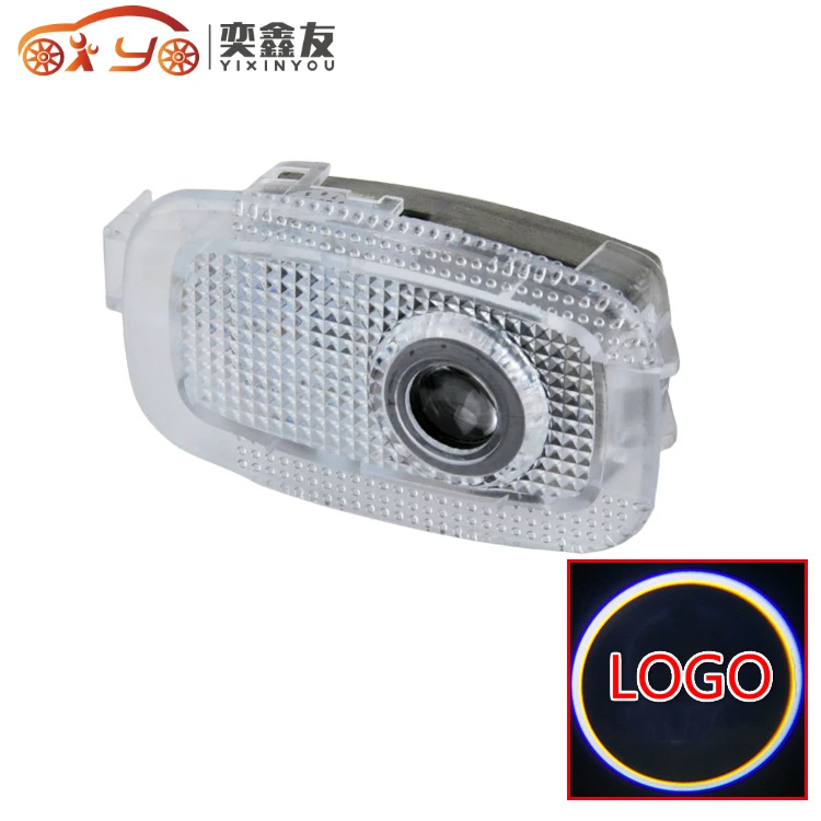 

2 Pcs LED Car Door Courtesy Laser Projector Logo Ghost Shadow Light for Mercedes W221 Benz S Class S500 S350 S63 S65 Logo(6.5)