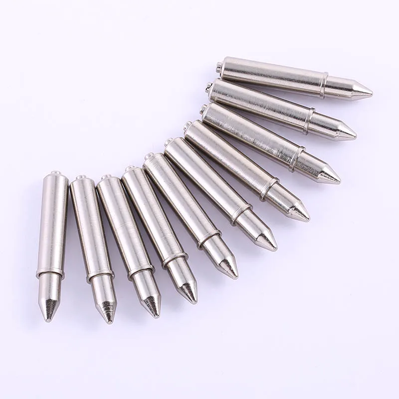 2018 Hardware Tool Nickel-Plated Pointed Positioning Needle Spring Test Pin Length 37mm Metal Probe 50 / Package Dowels