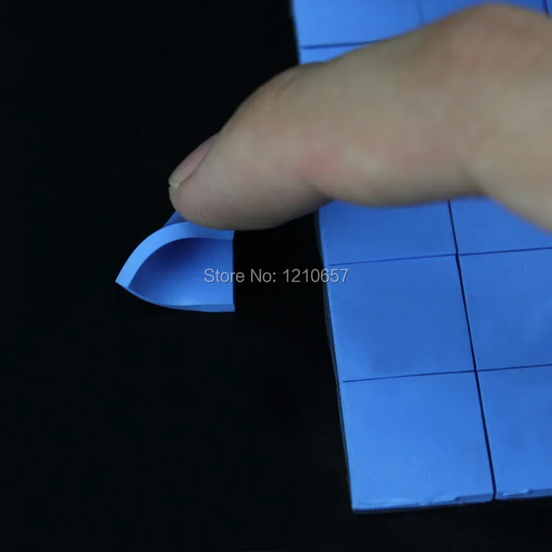 72 шт./партия силиконовые радиаторы для микросхем VGA 15x15x1 5 мм|pad big|radiation patternsradiator