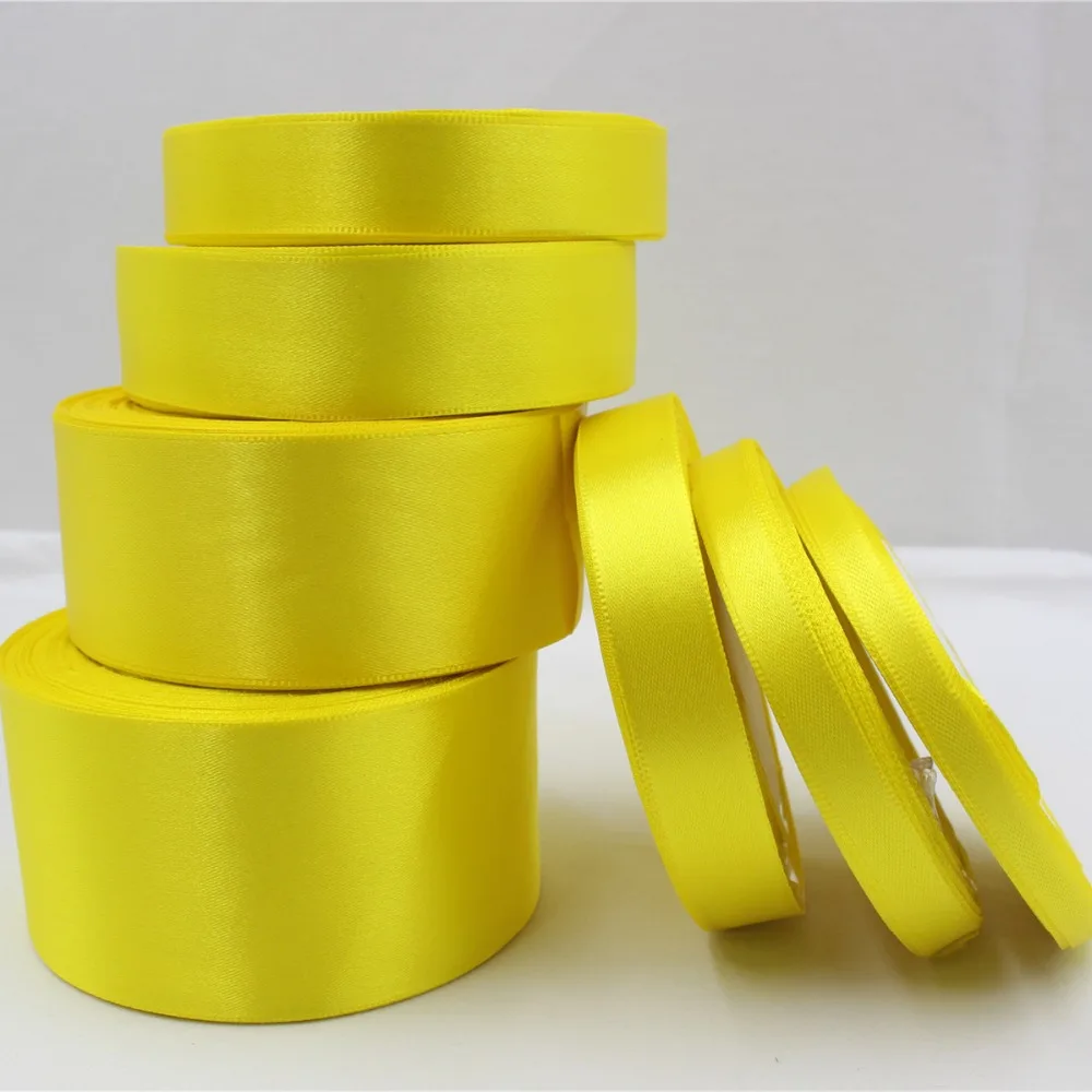 015 ,free shipping Wholesale 25 Yards Silk Satin Ribbon , Wedding decorative ribbons, gift wrap
